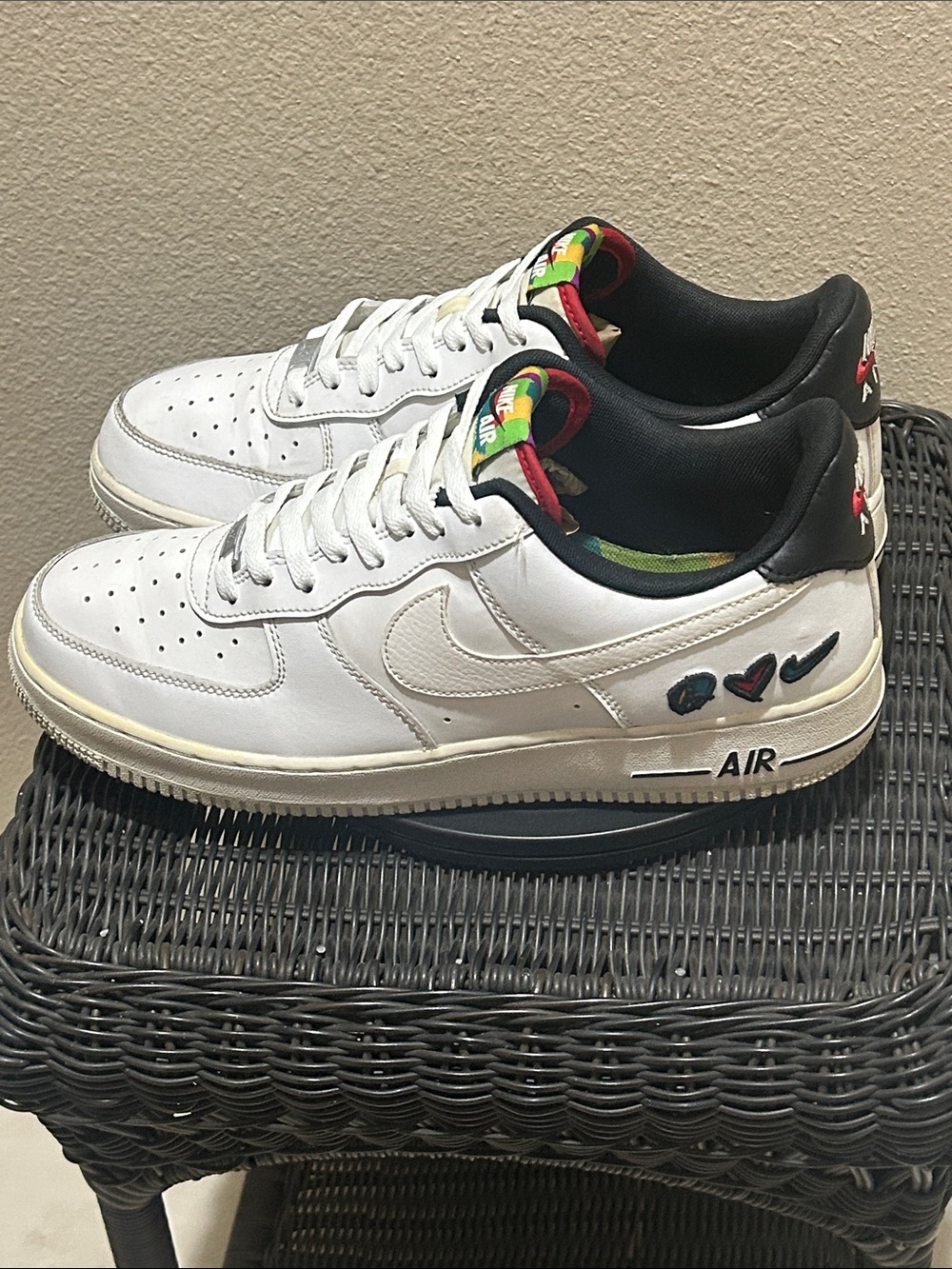 Nike Air Force 1 Low’07 LV8 3 Peace Love Swoosh DM8148-100
